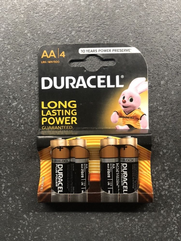 Baterie Duracell PLUS POWER LR03 LR06 1,5V