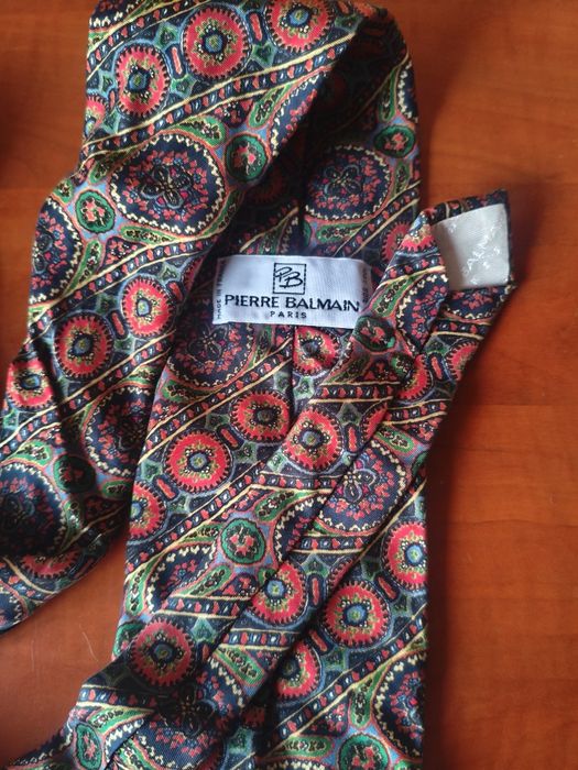 Pierre Balmain jedwabny krawat