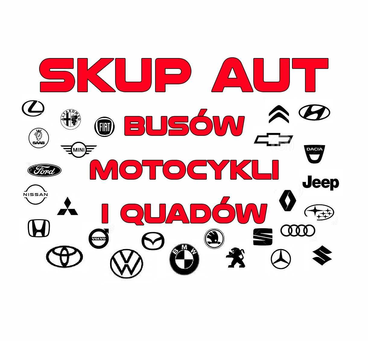 SKUP AUT GOTÓWKA Skierniewice Żyrardów Łowicz BUSÓW Motocykli