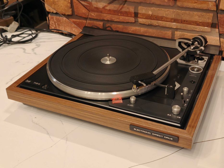 DUAL 704 Znakomity gramofon Direct Drive ! Wkładka dual m20 gold