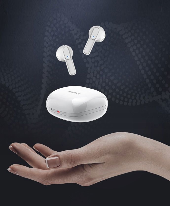 Słuchawki Douszne Bezprzewodowe Bluetooth 5.0 Hi-Fi Tws + Kabel Usb C