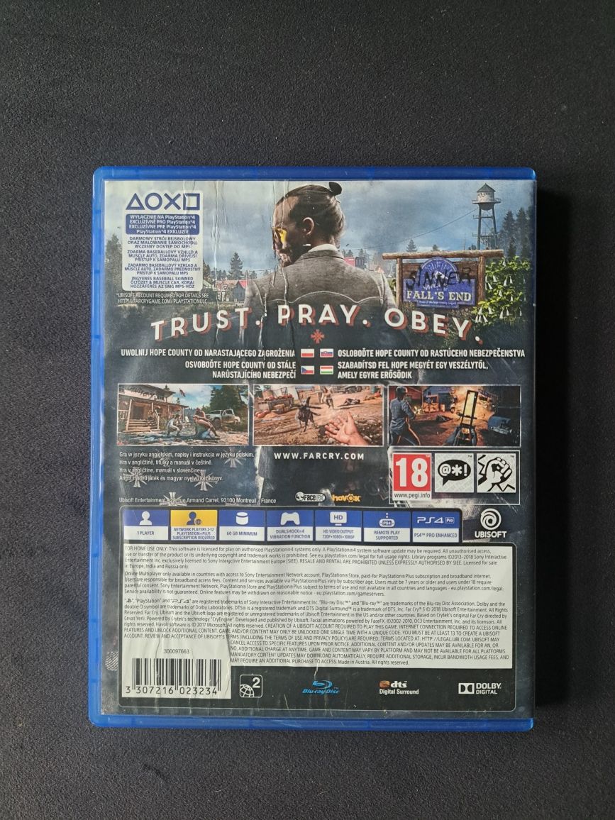 Farcry 5 Ps4 PL gra