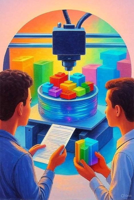 Serviço de Impressão 3D por encomenda