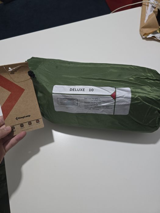 Colchão Insuflável de Camping - KingCamp (Novo com Etiqueta))