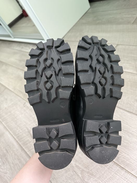 Чорні лофери з натуральної шкіри (Alex Bell)