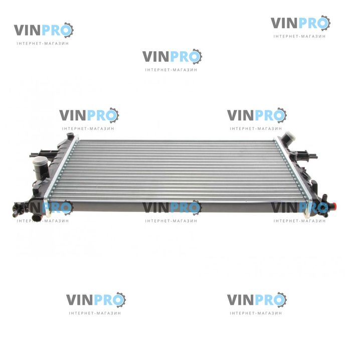 Радіатор охолодження Opel Astra G/Zafira A 1.4-1.8 16V 98-09.