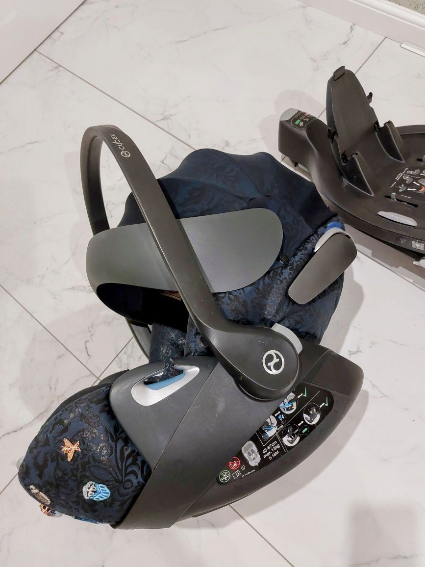 Ładny Cybex Cloud Z I-Size (0-13kg) + baza Cybex Base Z