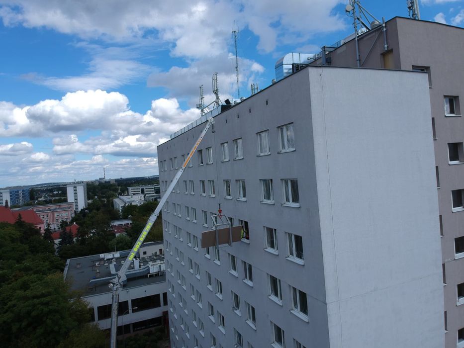 Widły wielofunkcyjne Dzwig dekarski zuraw ciesielski