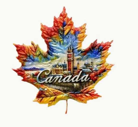 Magnes na lodówke Canada