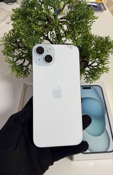 Iphone 15 Plus 128gb blue Идеал Neverlock