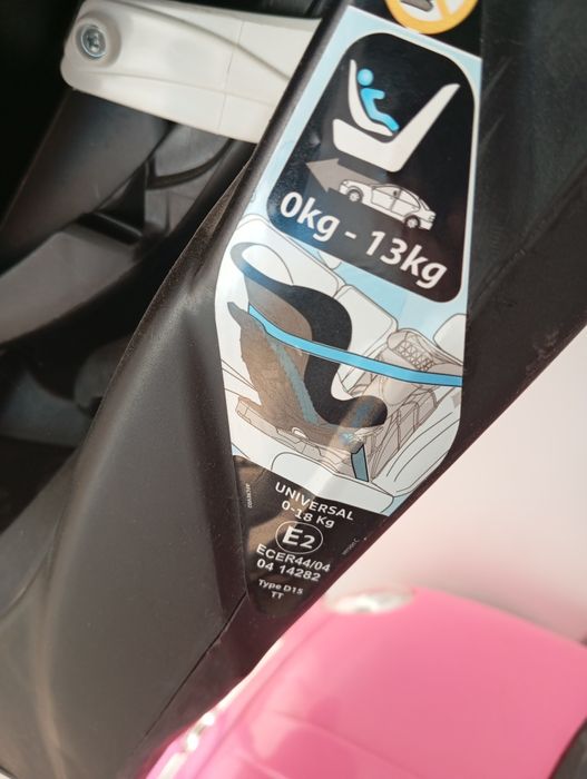 Cadeira bebê como nova