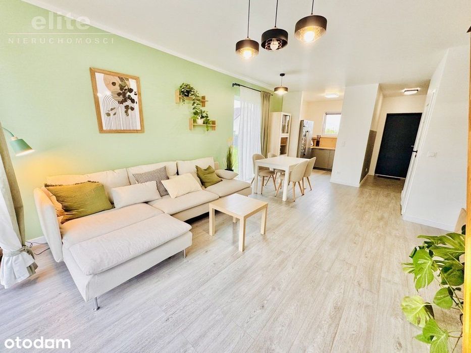 Warzymice 5 pokoi, duża działka garaż pompa ciepła