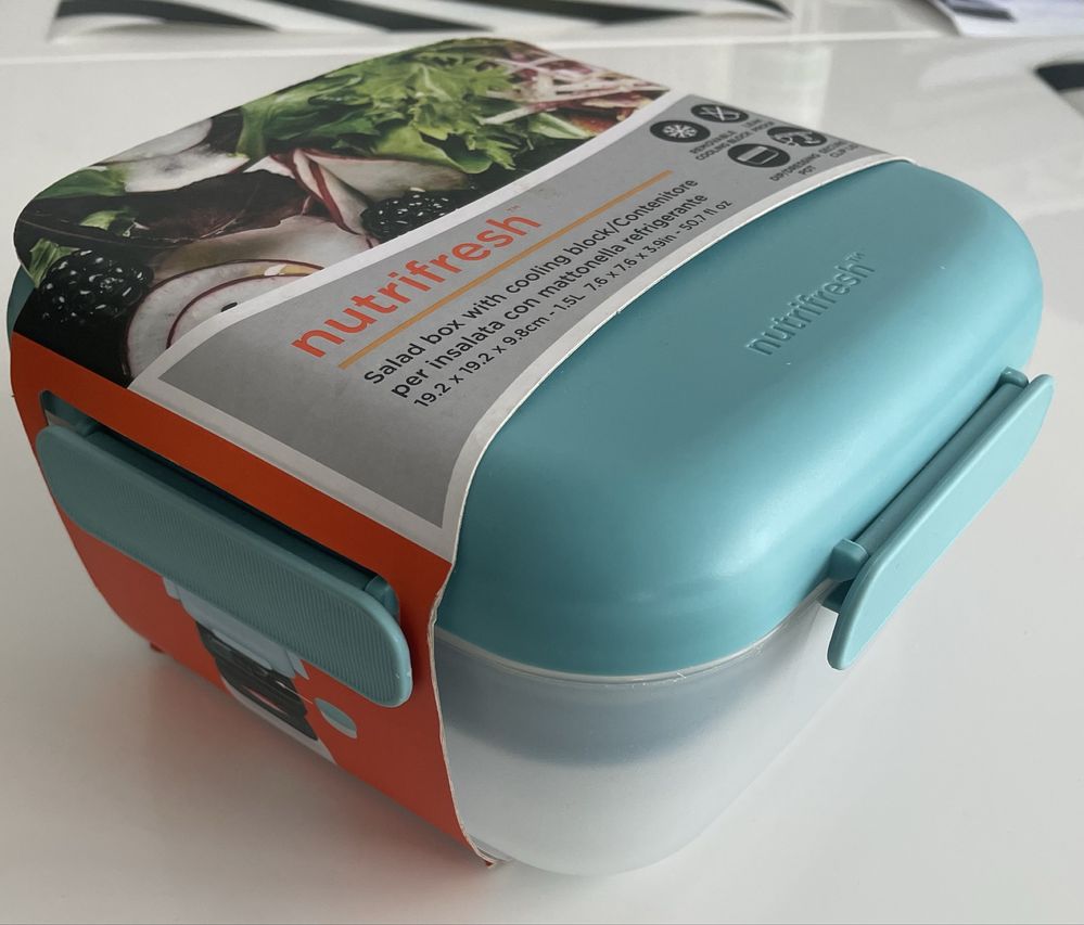 Pojemnik na żywność Nutrifresh - pudełko na sałatkę