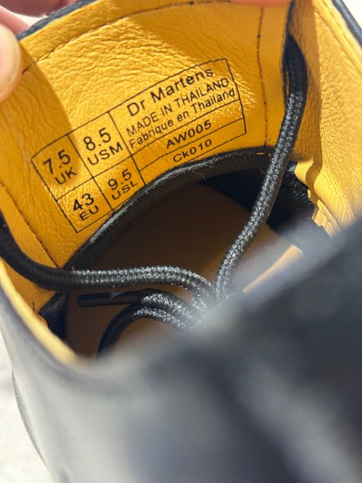 Dr. Martens 43 Шкіряні туфлі Нові черевики доктор мартінс
