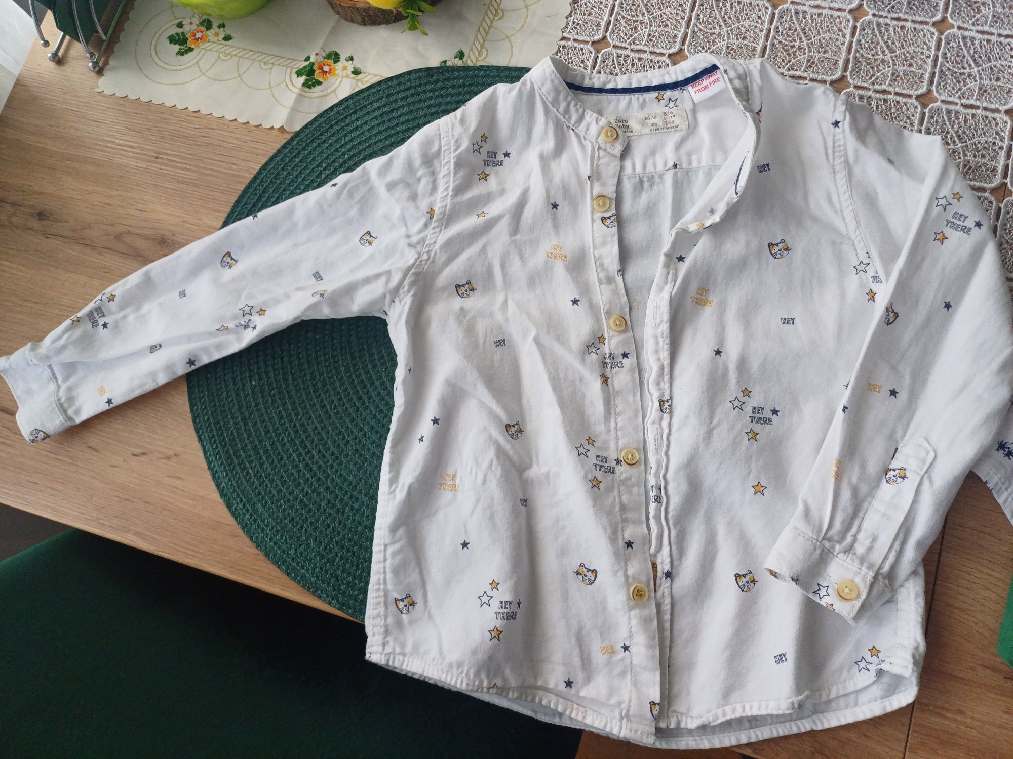 Koszule chłopięce 98-104, h&m zara, kik