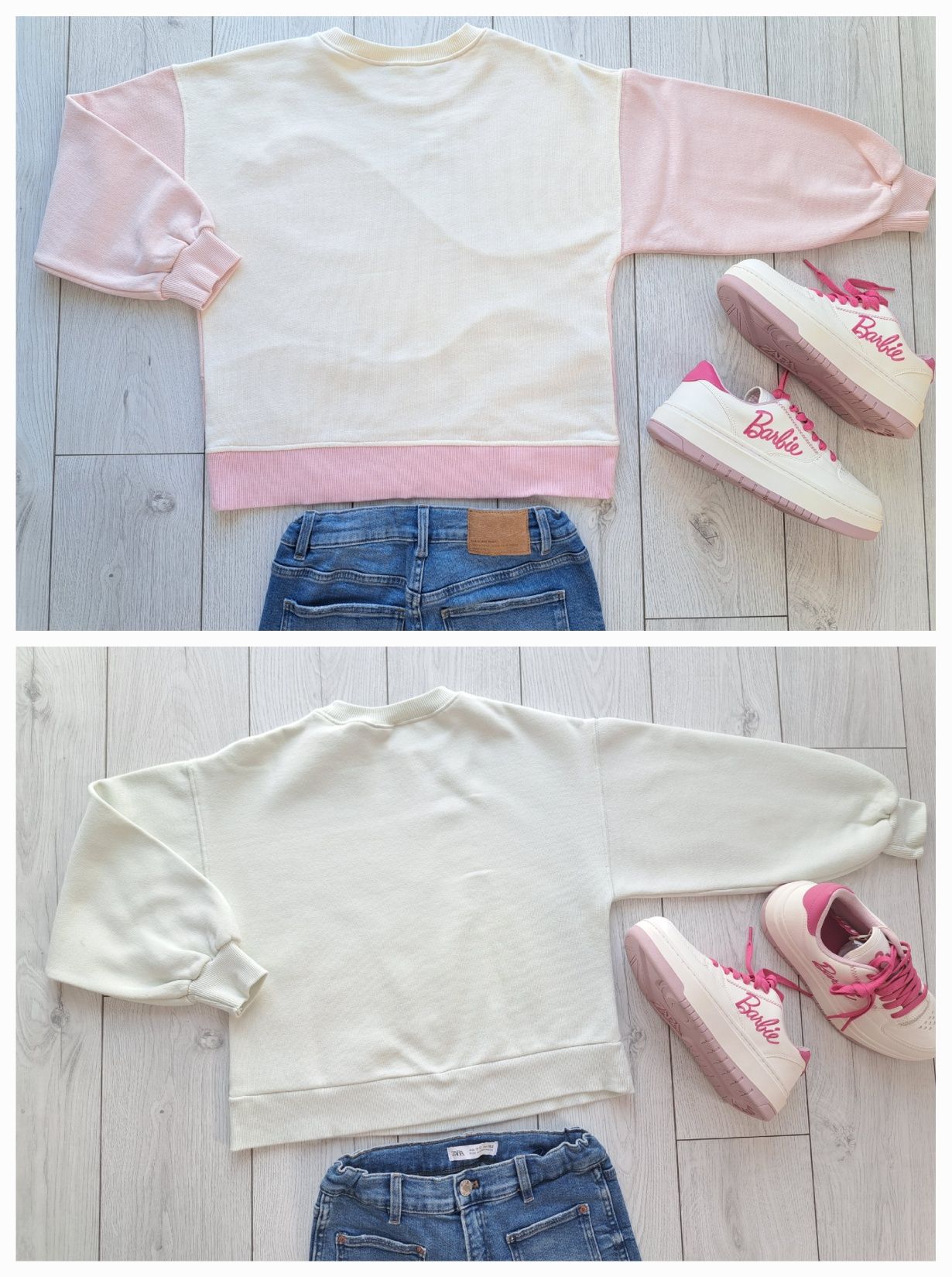 2x bluza dresowa Zara 140cm
