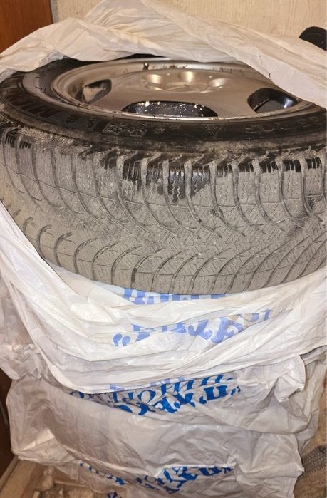 Диск mercedes r15 2010 р/шини michelin зимові