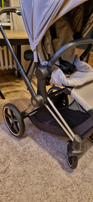 Cybex priam 3.0 Soho Grey stelaż Chrome wózek spacerówka