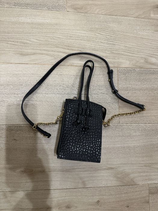 Шкіряна невеличка сумка