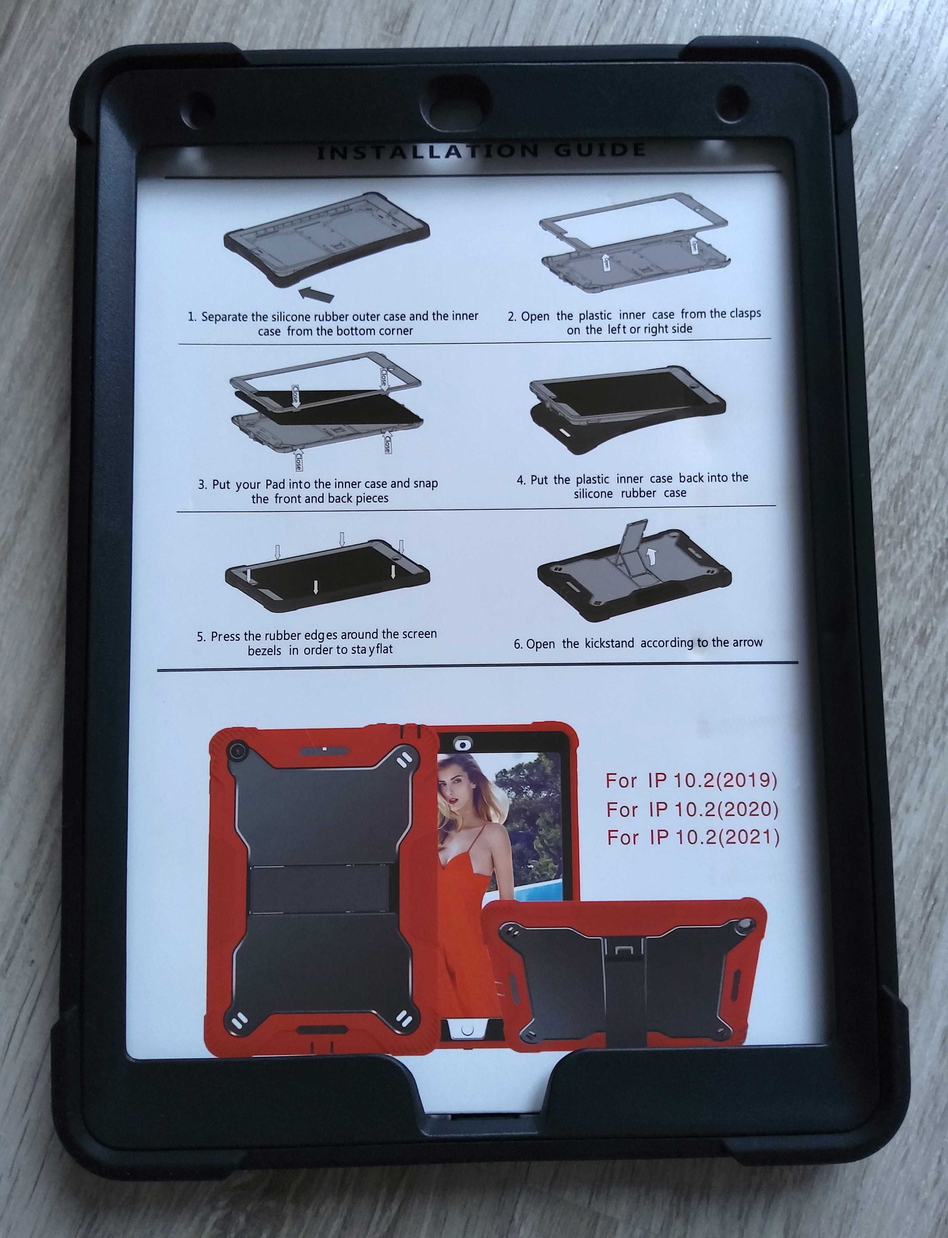 Pancerne etui case obudowa do iPad 10.2 cale (2019/2020/2021)