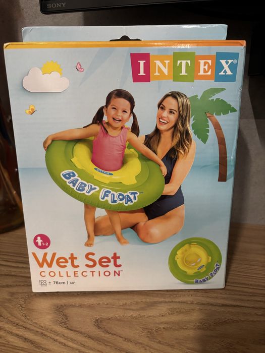 Nowe koło do pływania intex 1-2 lata