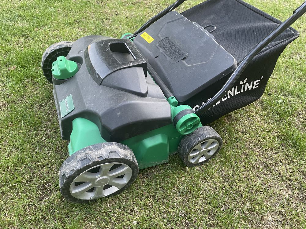 Wertykulator GardenLine 1500W duży mocny 35cm szer. robocza