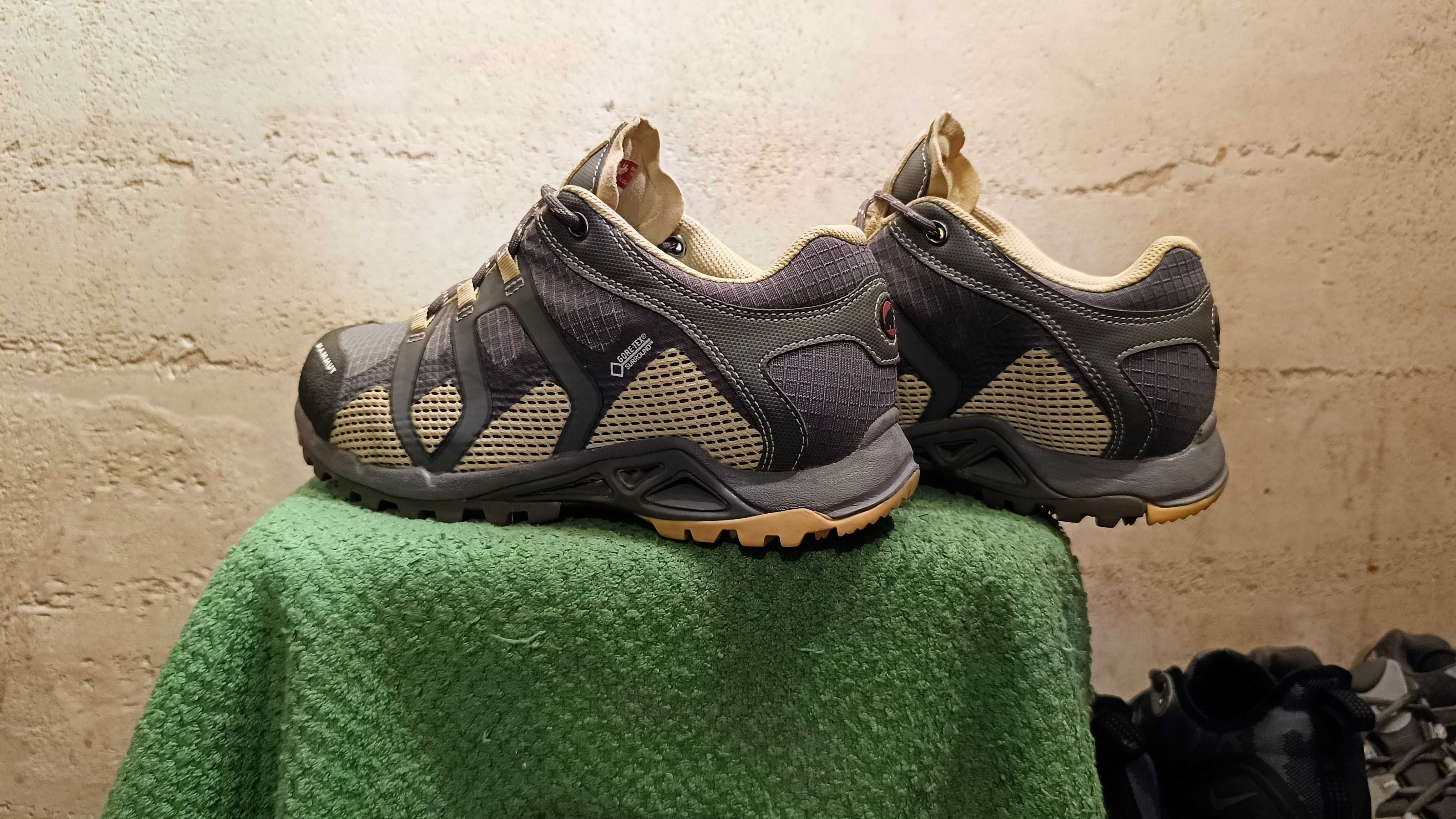 Buty trekkingowe MAMMUT COMFORT LOW GTX SURROUND r.38 2/3 stan b.dobry