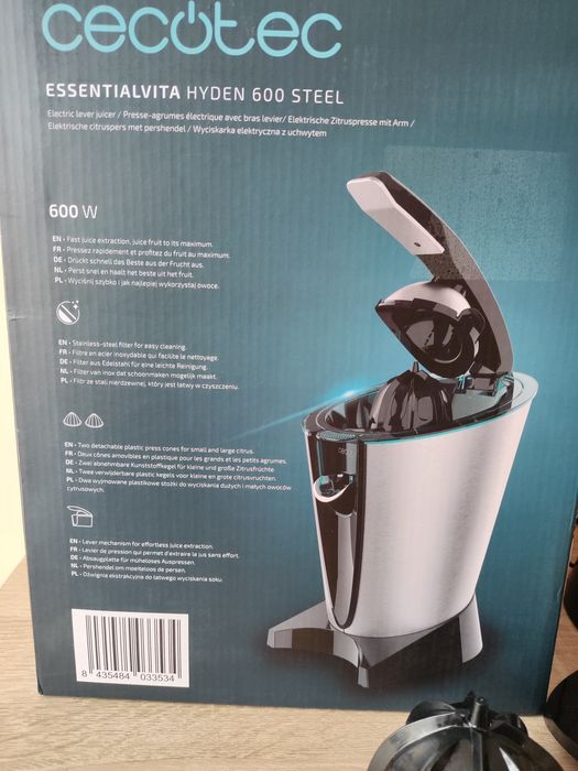 Wyciskarka do cytrusów sokowirówka Cecotec nowa