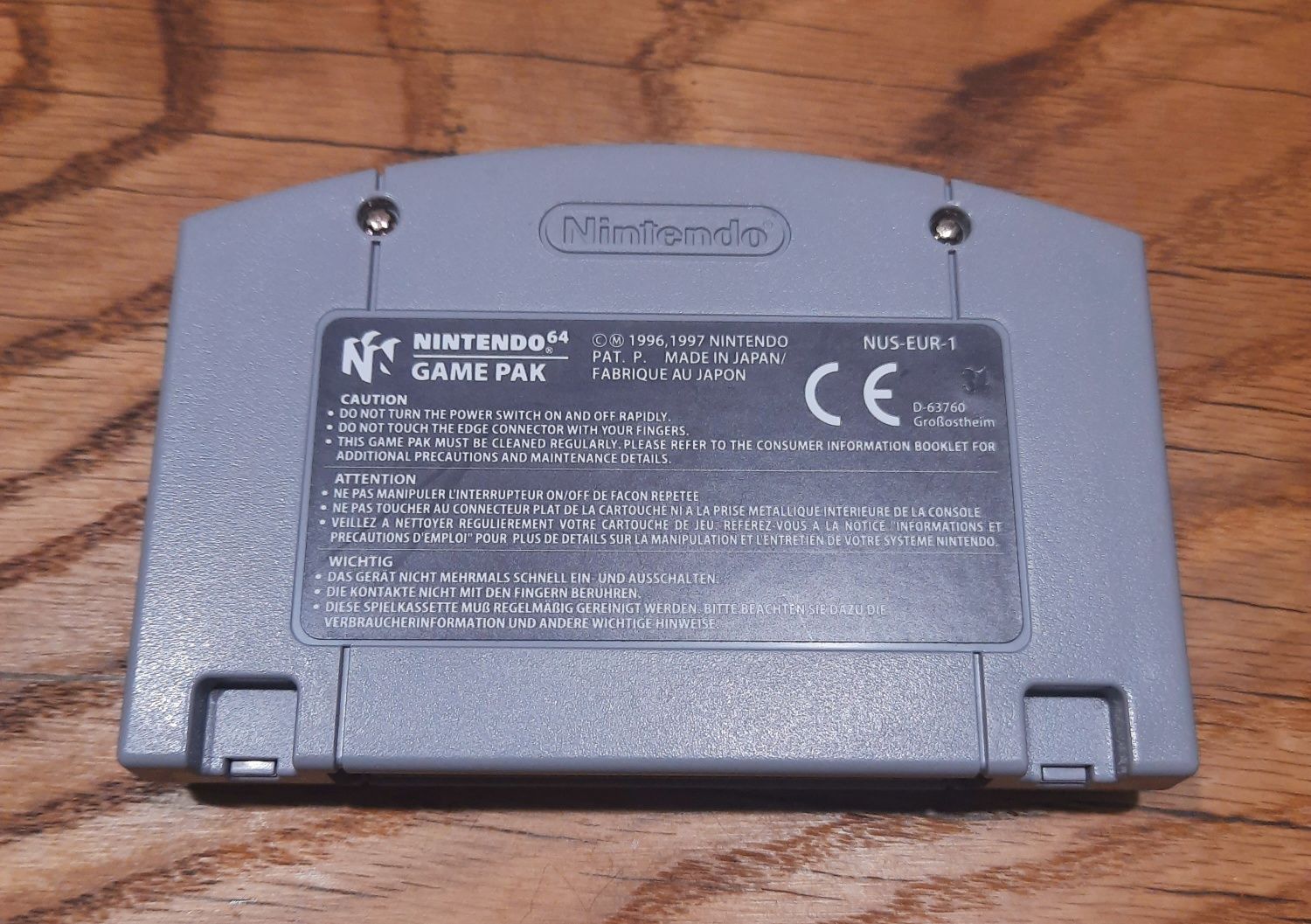 Gra Cartridge Nintendo 64 Mission Impossible