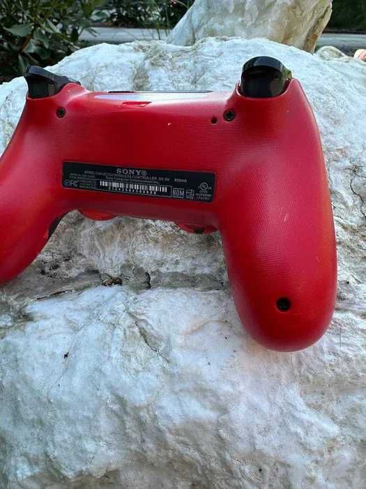 Геймпад джойстик Dualshock 4 2фй  ривiзii  Червоний Камуфляж