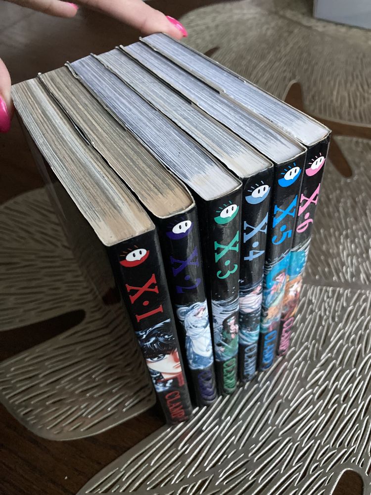 Manga Clamp X pierwsze wydanie seria komiks vintage