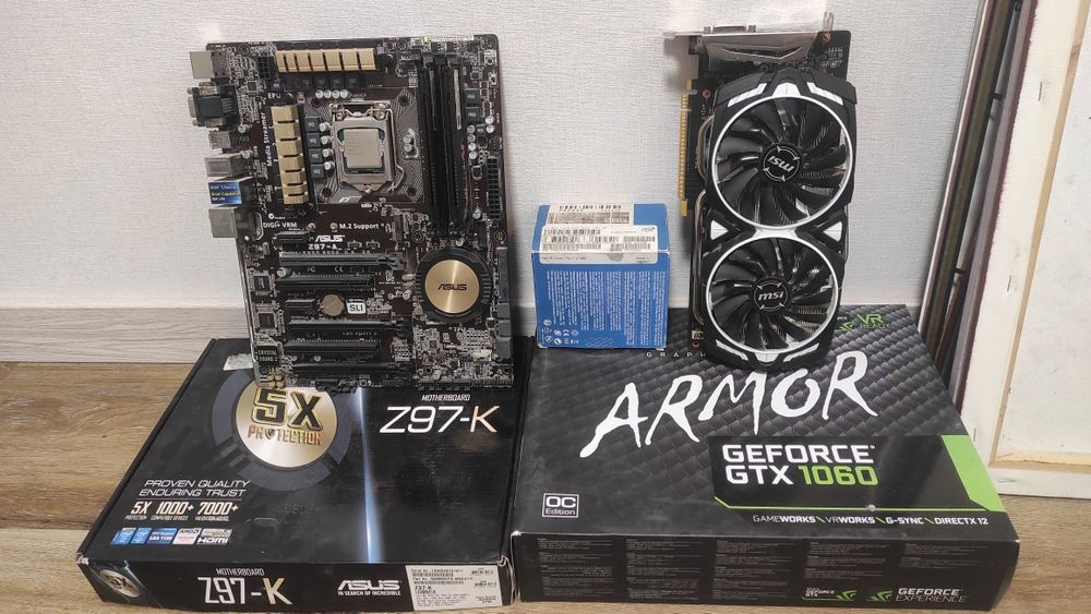 Ігровий сет i7 4790k+ 1060 6Gb+ ram 16Gb+ плата z97-A