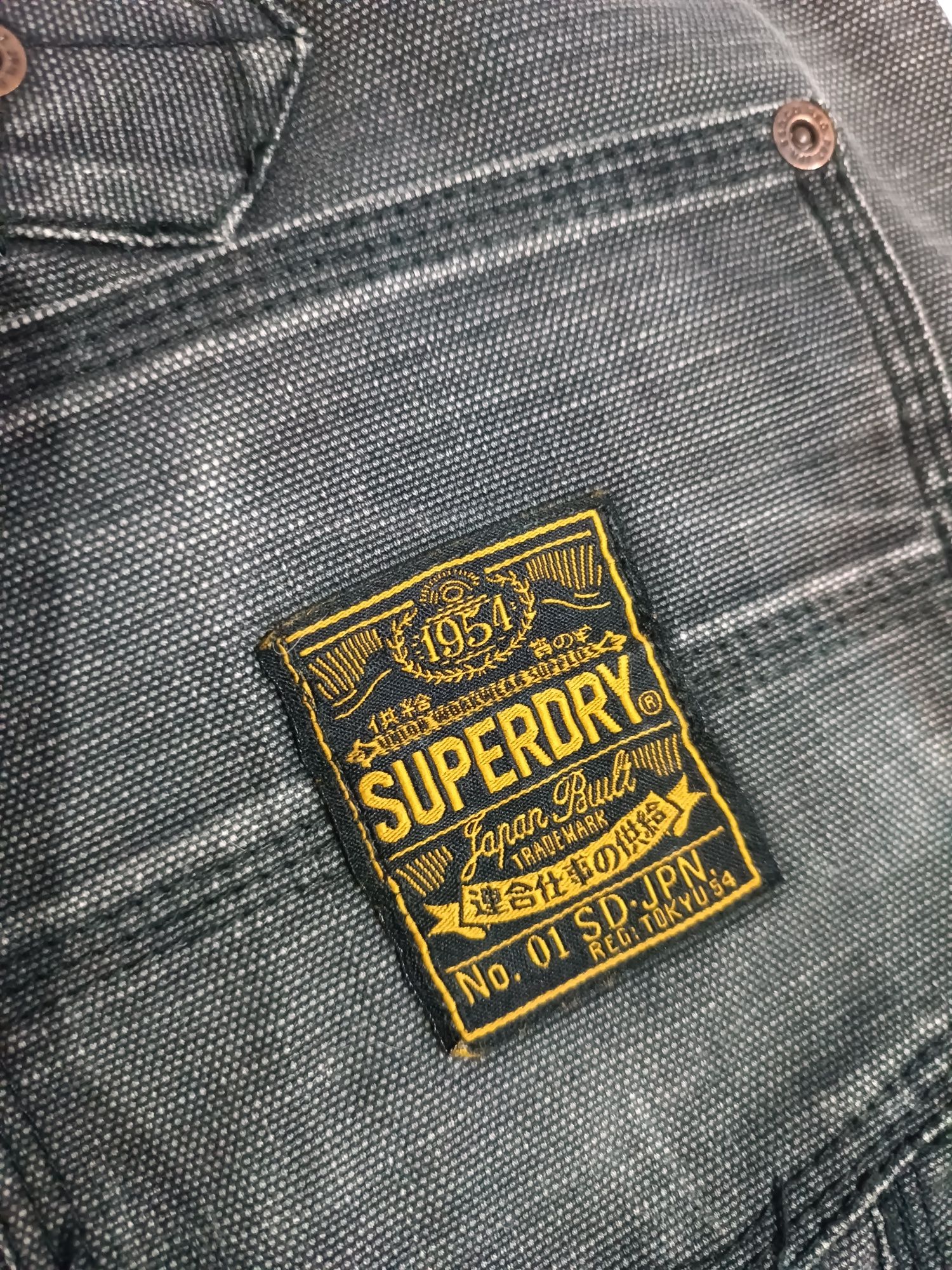 Spodnie jeans Superdry
