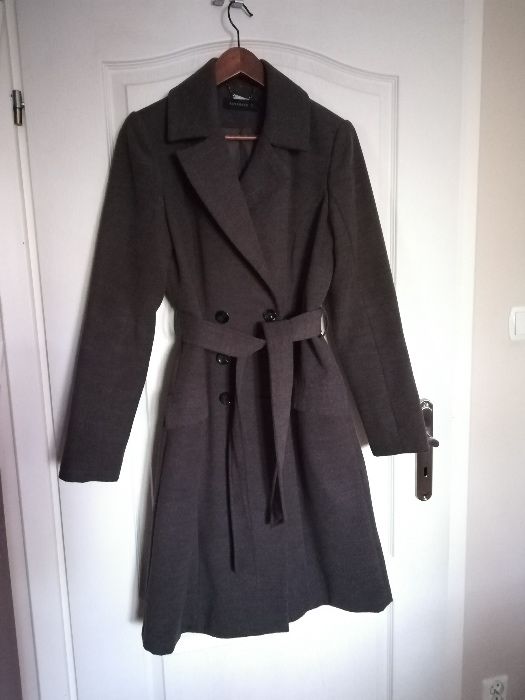 Szary wiosenno/jesienny płaszcz Reserved roz. 40
