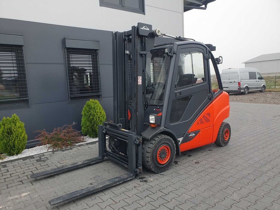 Wózek Linde H35T 2016r Duplex 4 sekcje Kabina H25 H35 H40