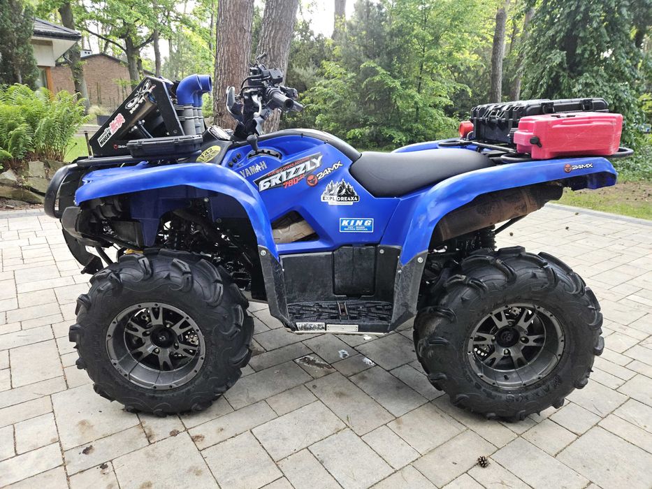 Yamaha Grizzly 700 zarejestrowany