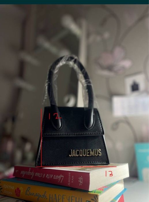 Сумка чорна jacqumus