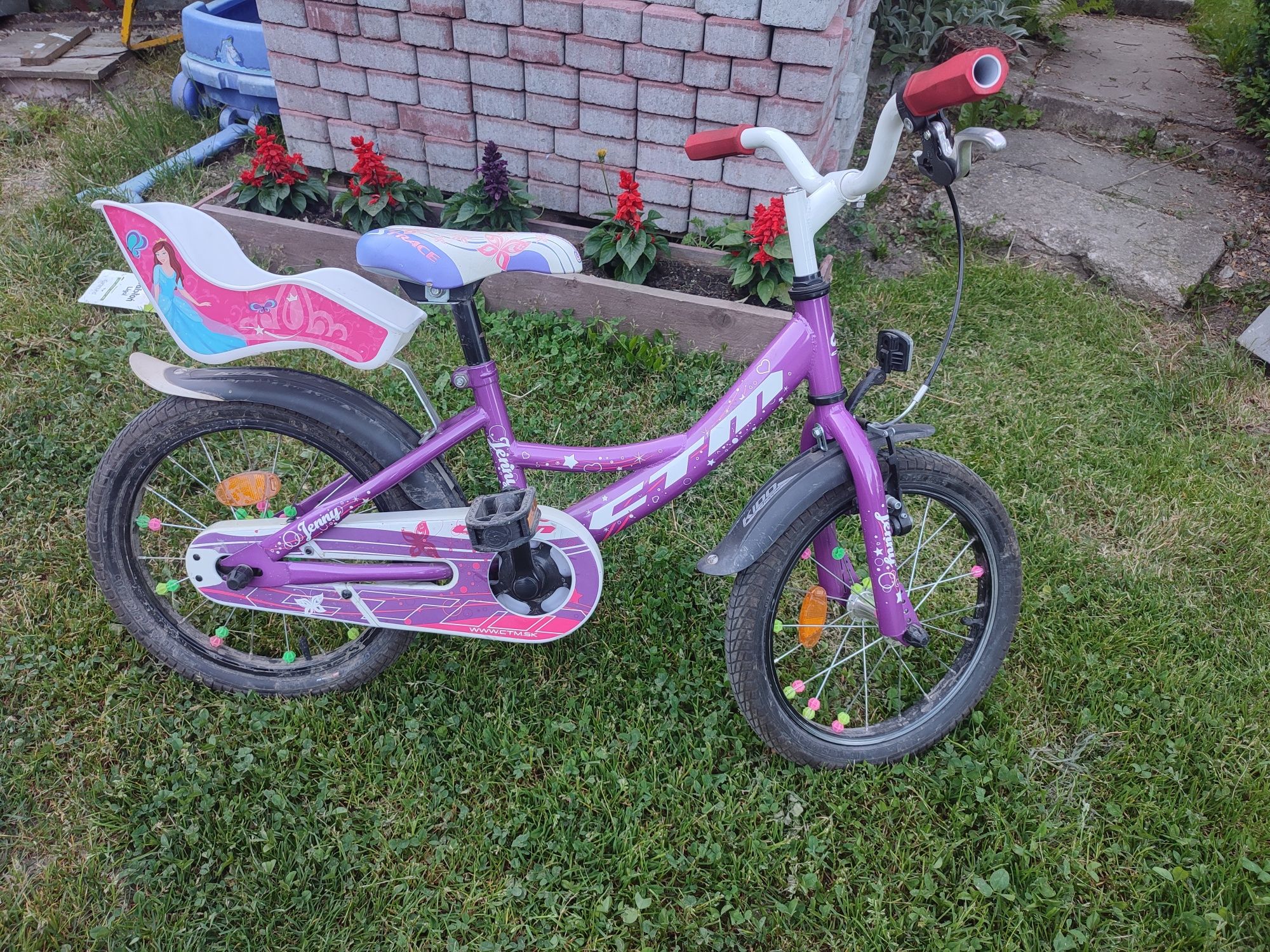 Sprzedam rowerek dla dziewczynki CTM Jenny koła 16 cali