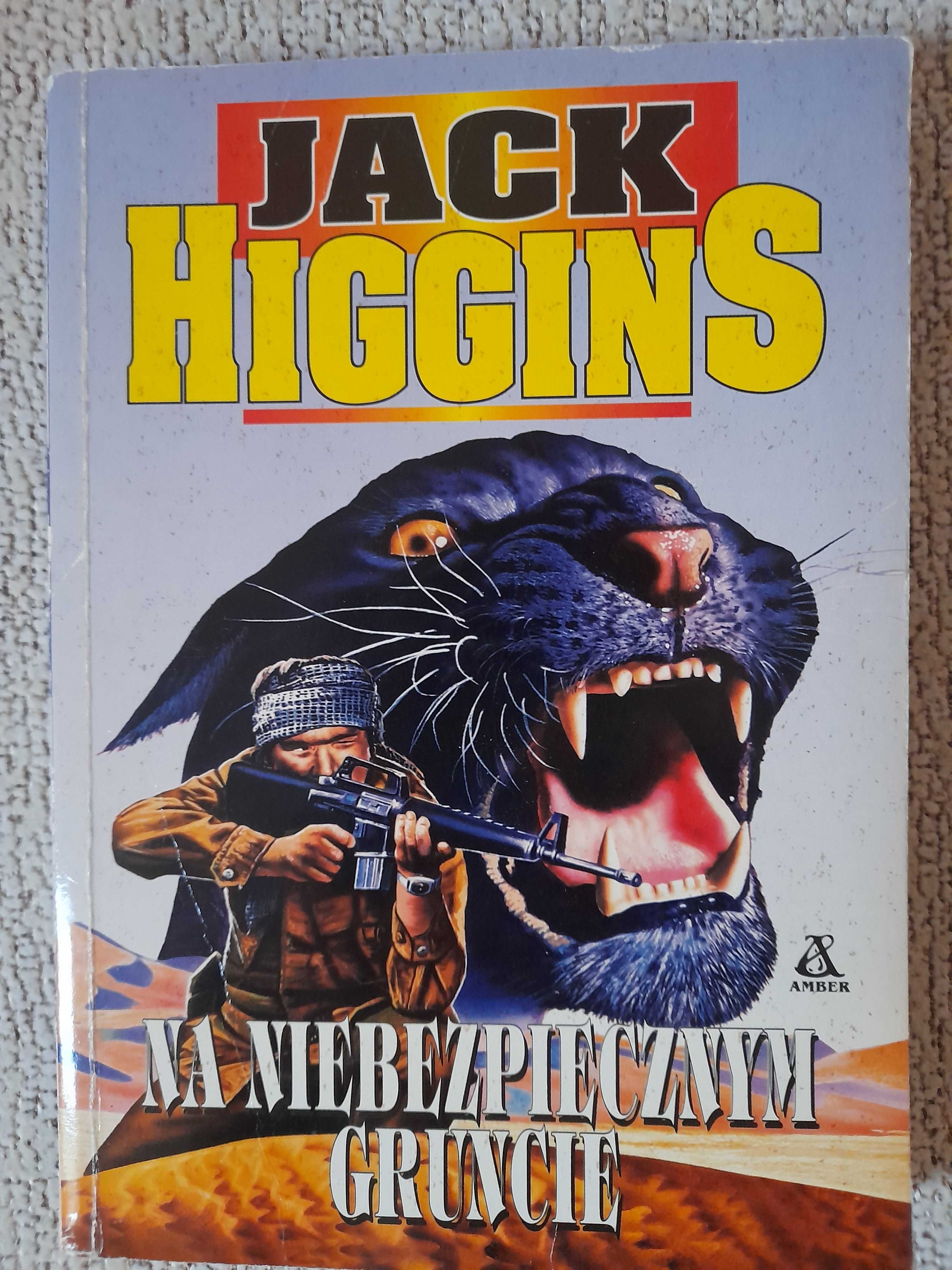Książka "Na niebezpiecznym gruncie" Jack Higgins
