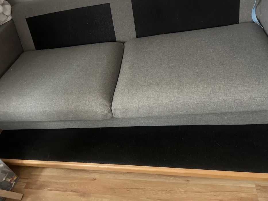 Wygodna szara sofa rozkładana BRW SUPER STAN odbiór Warszawa i okolice