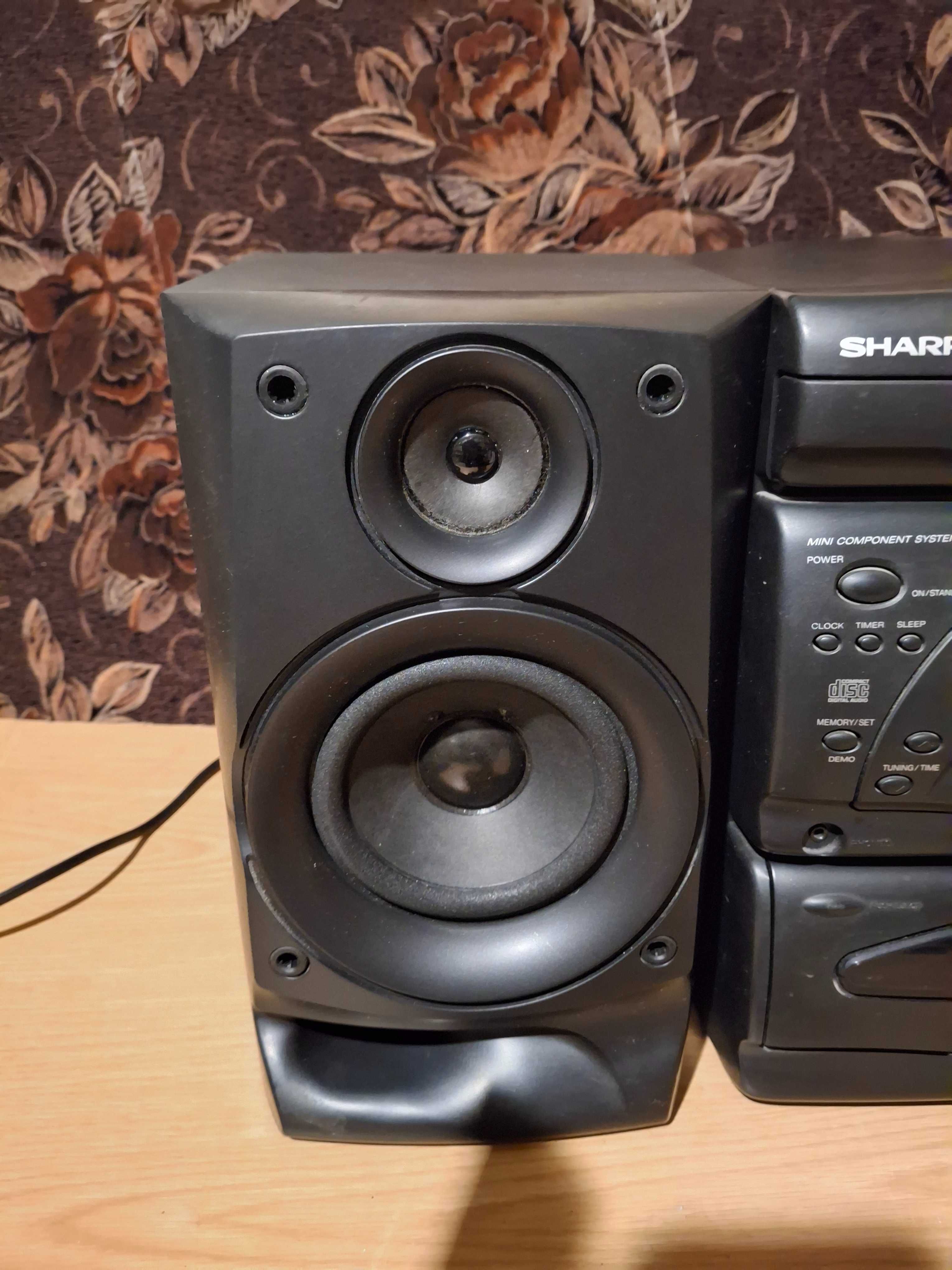 Музыкальный центр Sharp cd-c65 япония винтаж