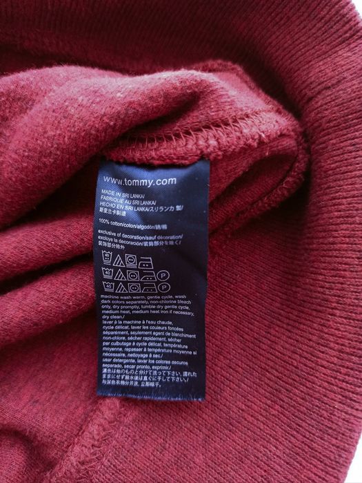 TOMMY HILFIGER  oryginalny sweter, bluza ze stójką 5XL, 6XL, 2XL