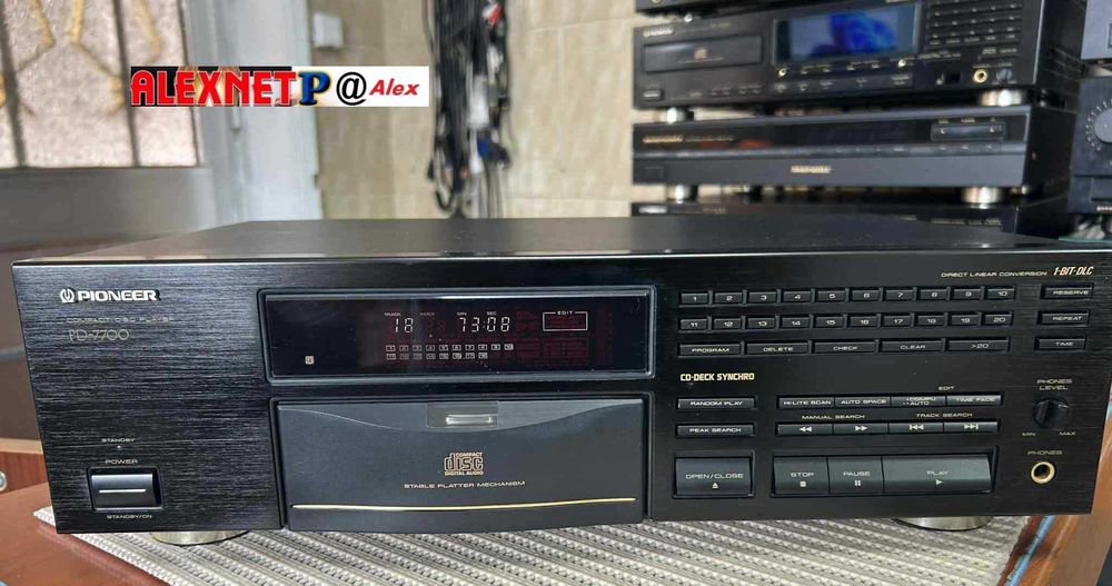 Pioneer CD PD-7700 impecável como novo