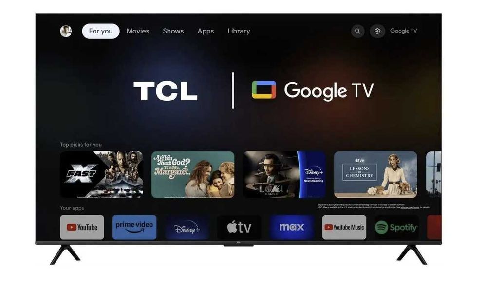 Telewizor QLED TCL 85T7B 85 cali 4K UHD Smart- Google TV