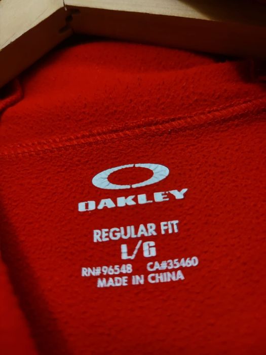 Kurtka damska L Oakley red czerwona classic sport retro drip premium v