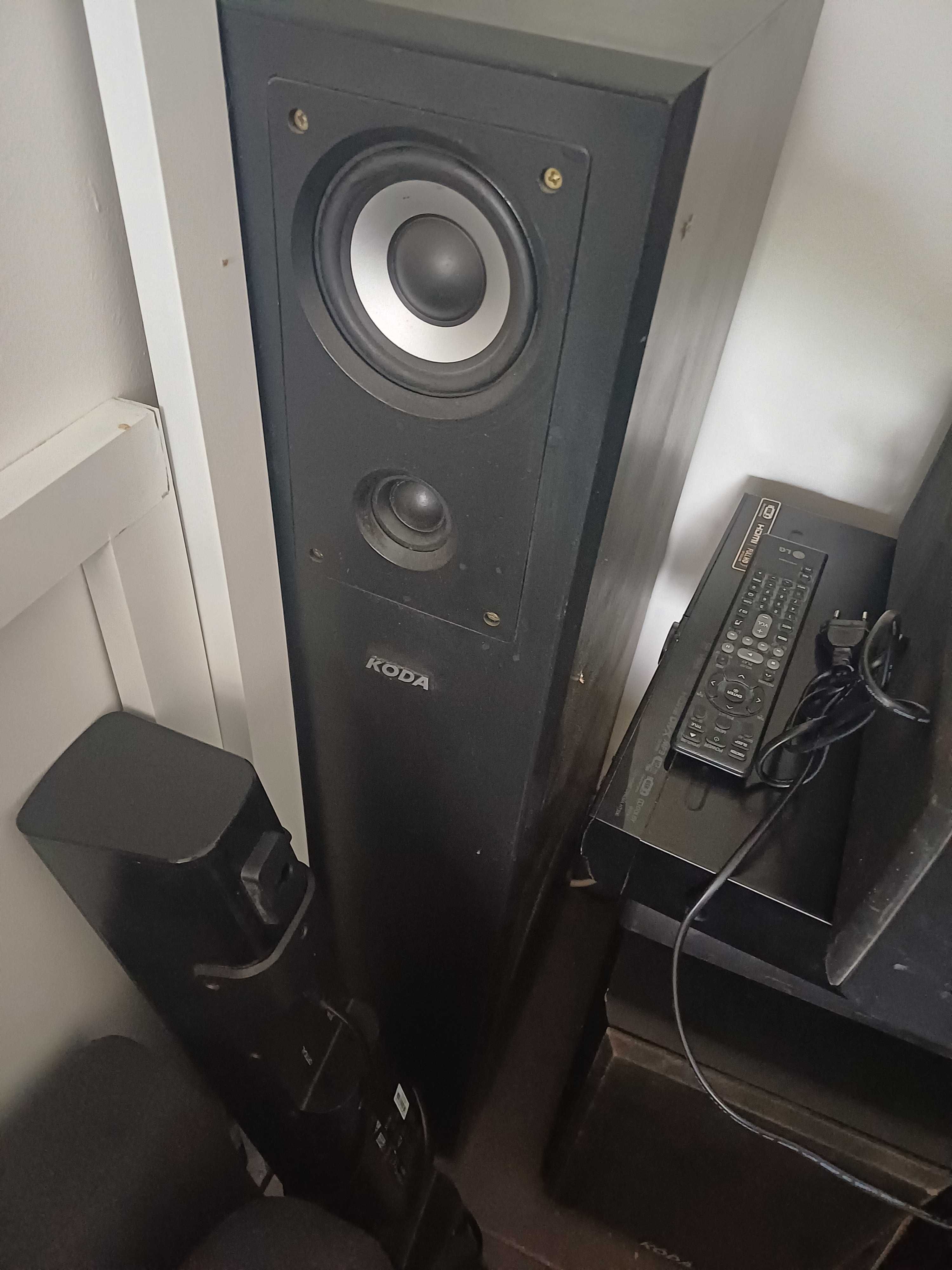 Zestaw kina domowego Yamaha RX-V 357 + Koda 5+1