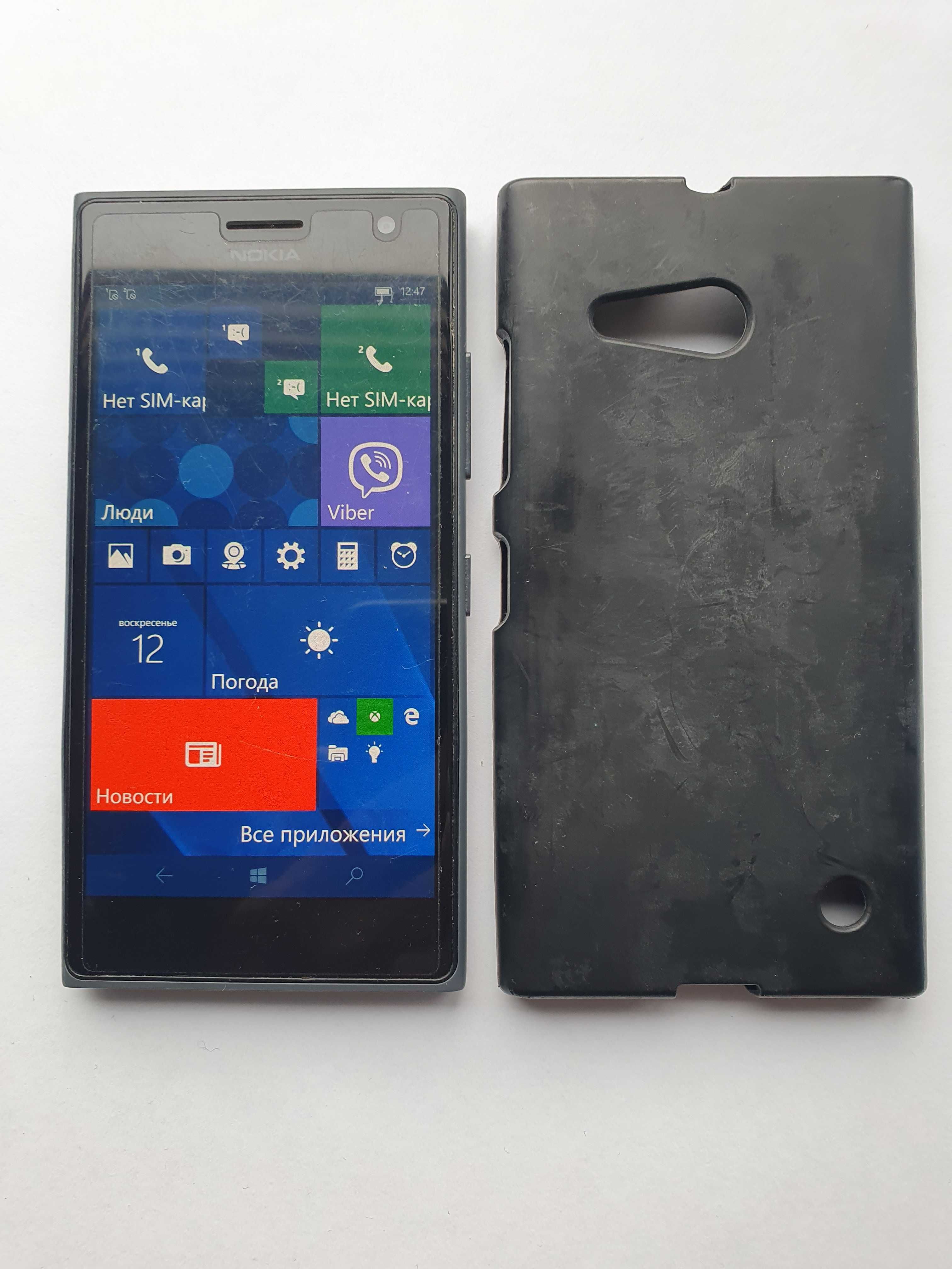 Смартфон Nokia Lumia 730 Dual Sim Gray