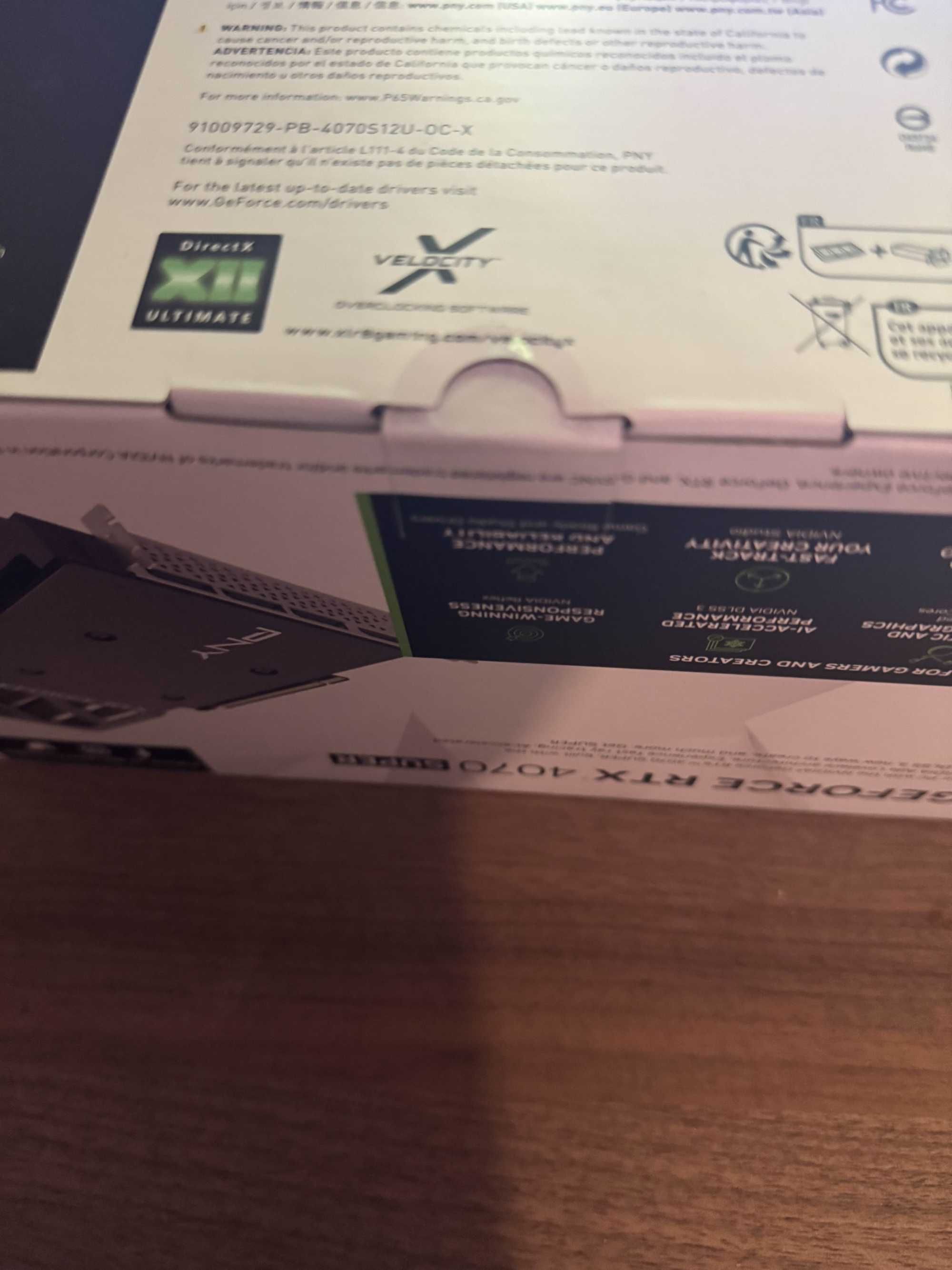 karta graficzna rtx 4070 super nowy nieużywany