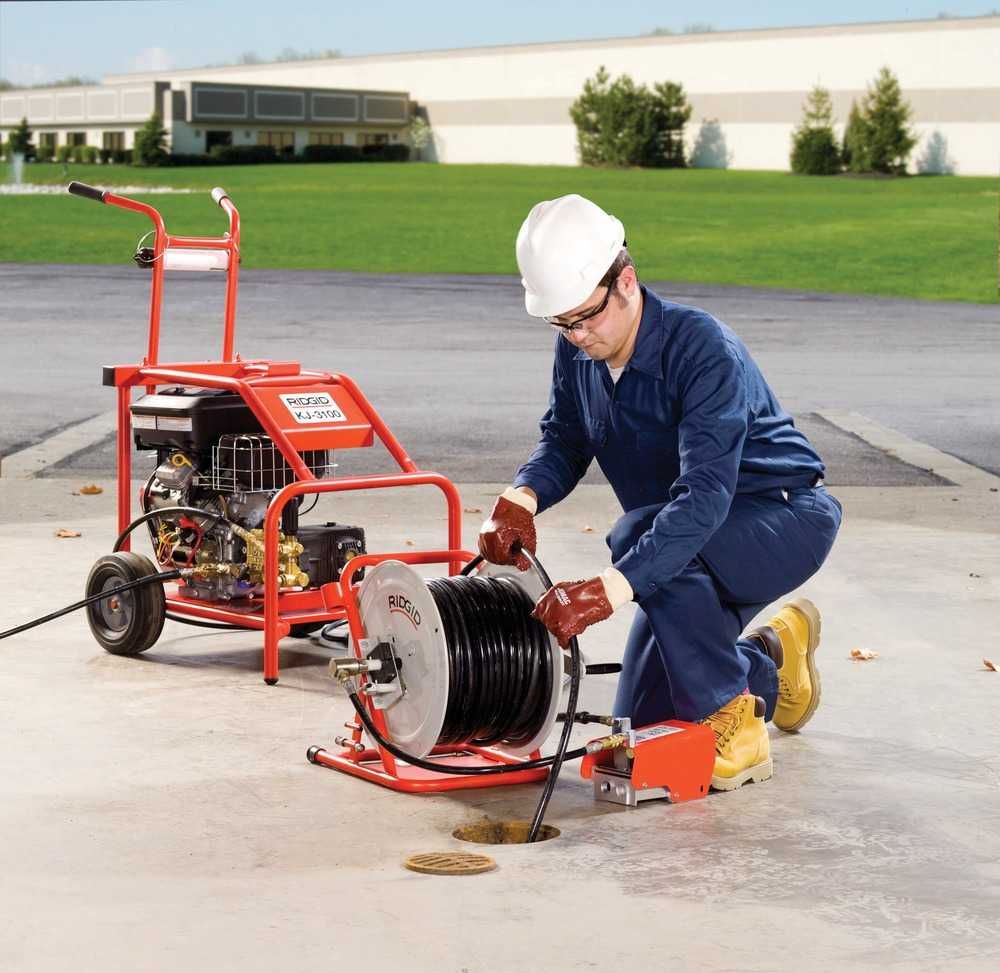 Desentupidora de Alta Pressão KJ-3100 RIDGID   JR19