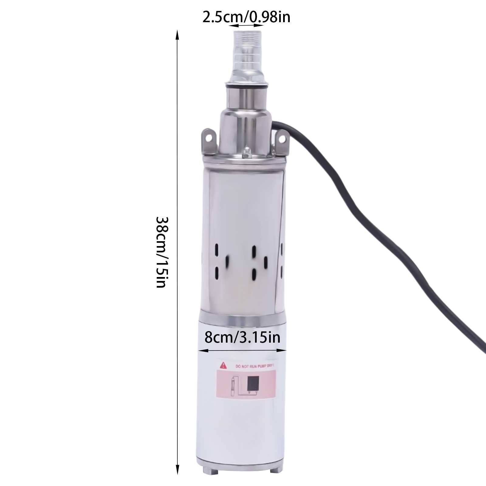 Bomba de poço profundo de 3,5  polegadas 500 W  2.000 L/H Altura 230 V